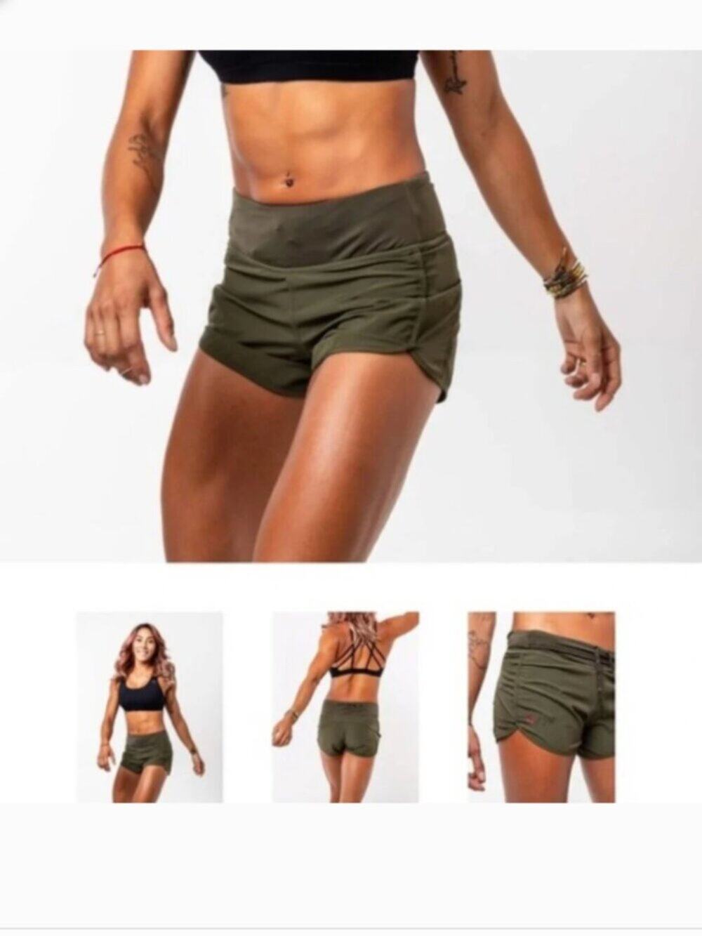 FYR Green Active Performance Shorts Size XL